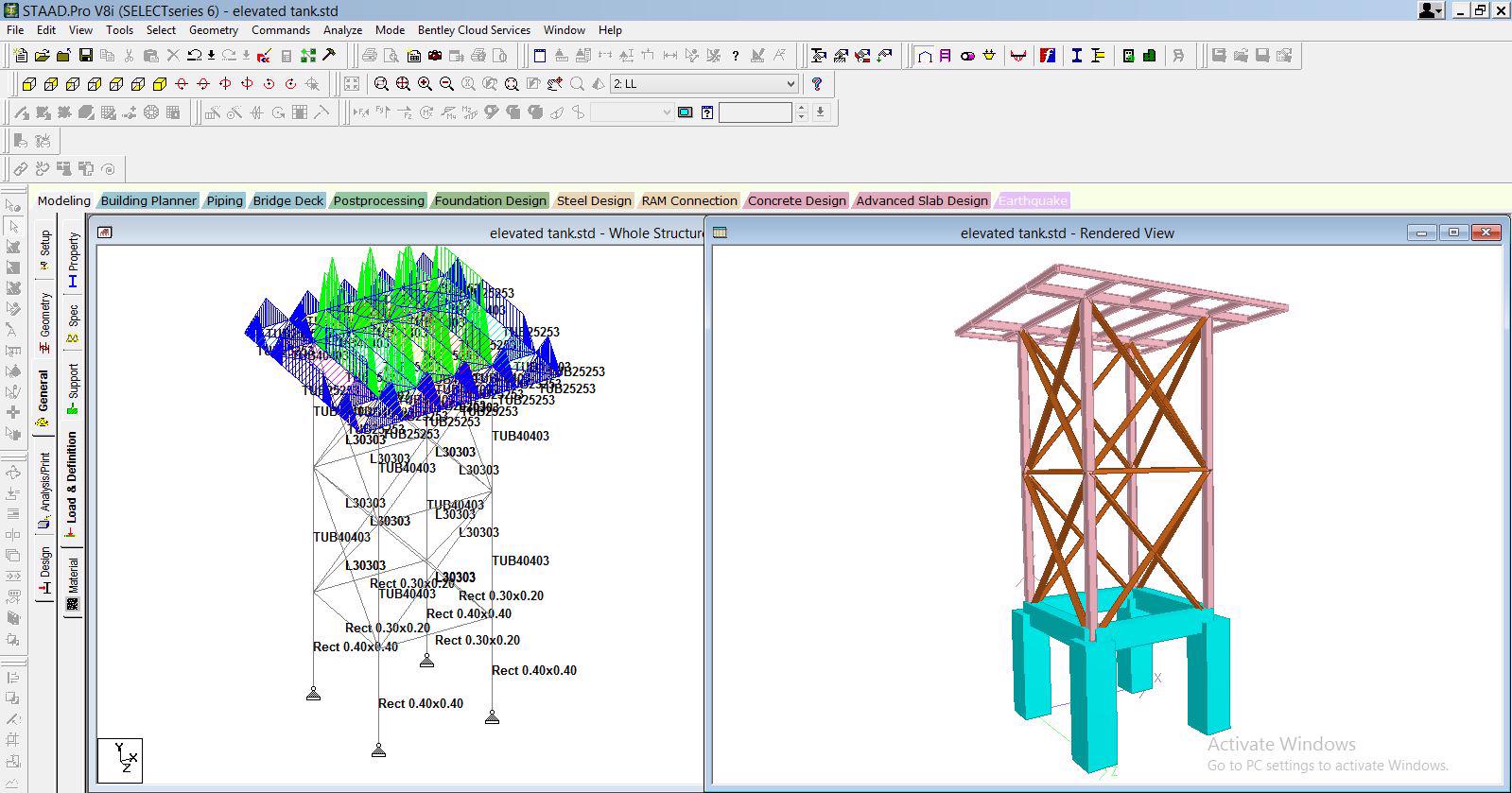 Structural, Plumbing, and Electrical Analysis and Design, and Construction
